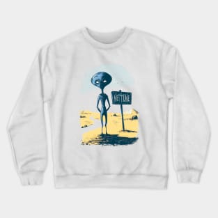 Neptune Alien Crewneck Sweatshirt